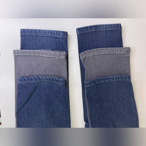 AG Adriano Goldschmied Women's Jean Bundle Dark Blue, Lighter Blue, and Gray 3pr - Picture 7 of 15